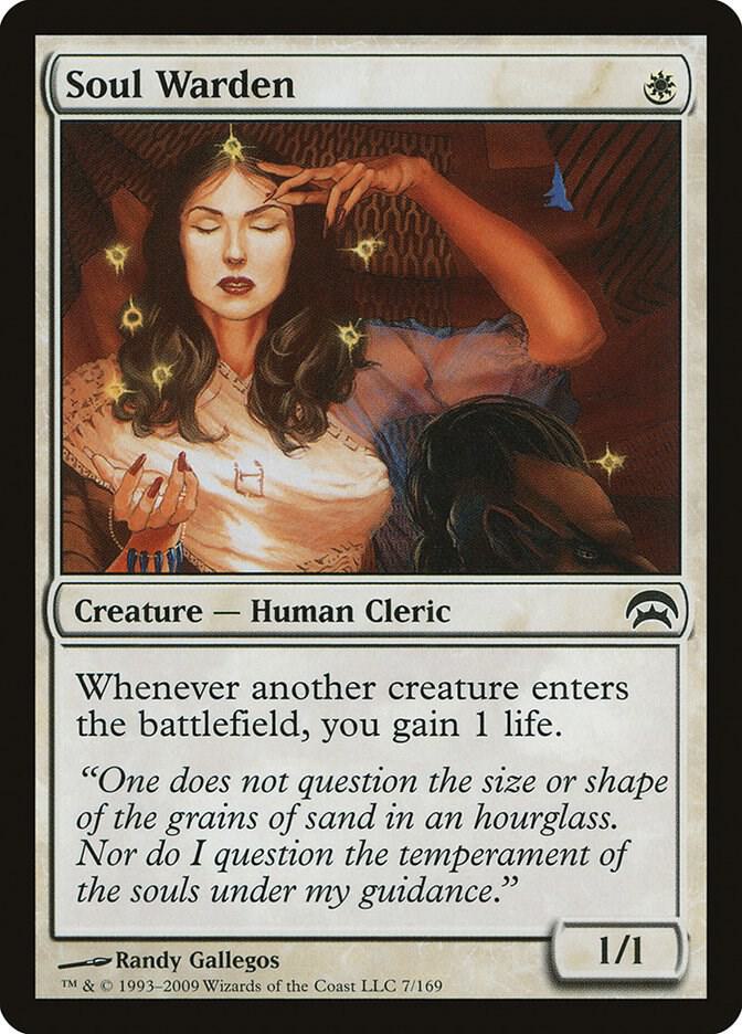 Soul Warden 7 card from Planechase