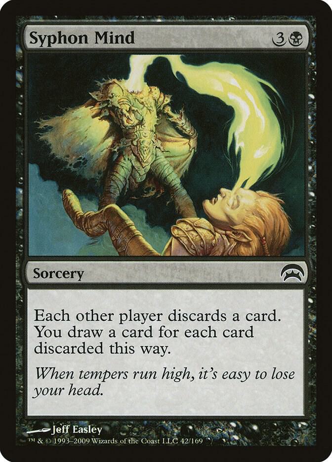 Syphon Mind 42 card from Planechase