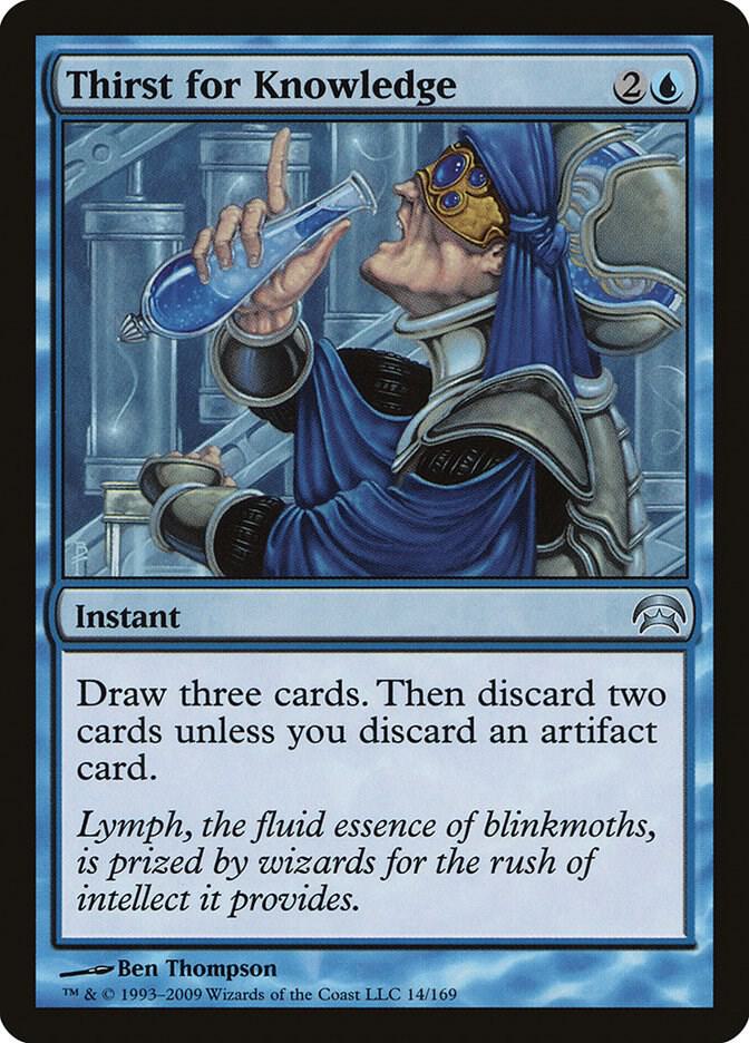 Thirst for Knowledge 14 card from Planechase