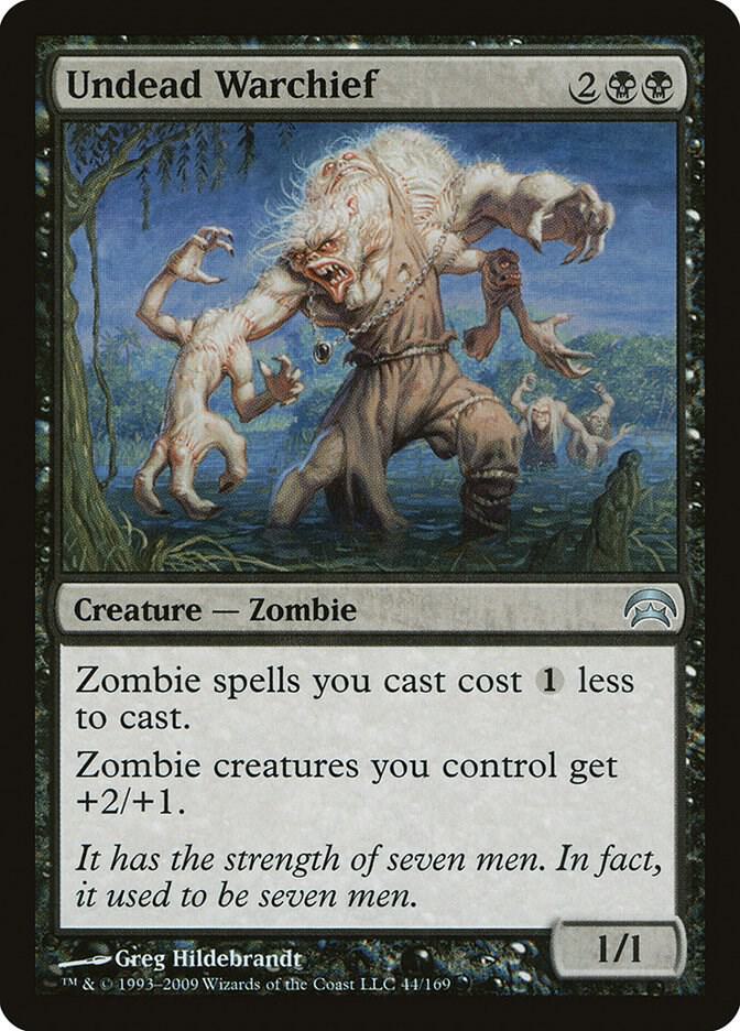 Undead Warchief 44 card from Planechase