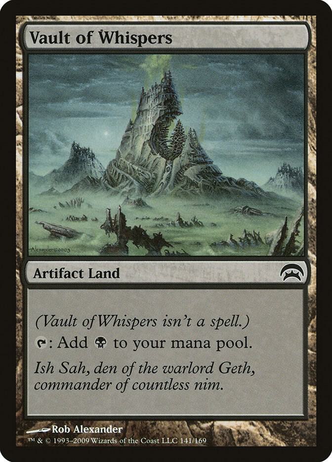 Vault of Whispers 141 card from Planechase