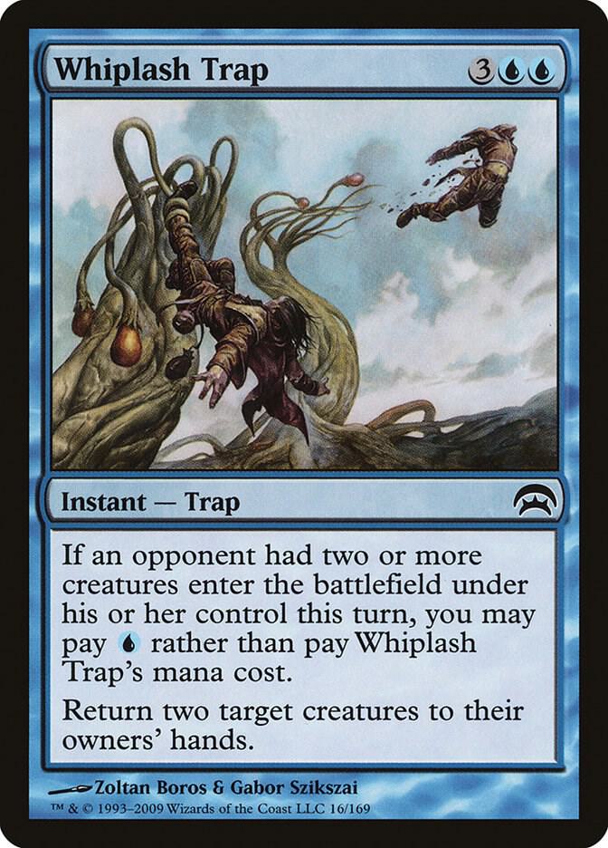 Whiplash Trap 16 card from Planechase