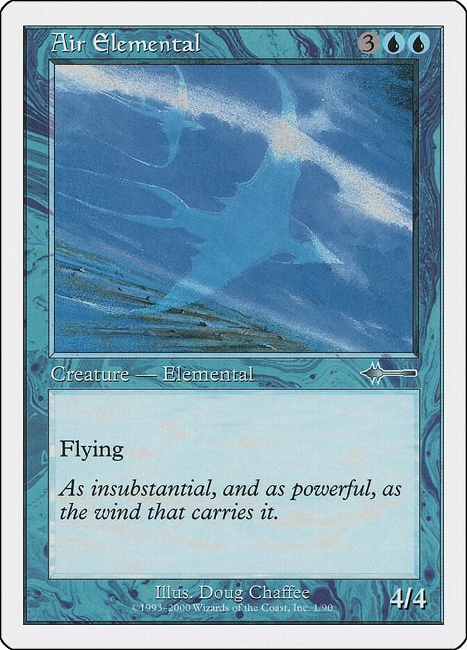 Air Elemental 1 card from Beatdown Box Set