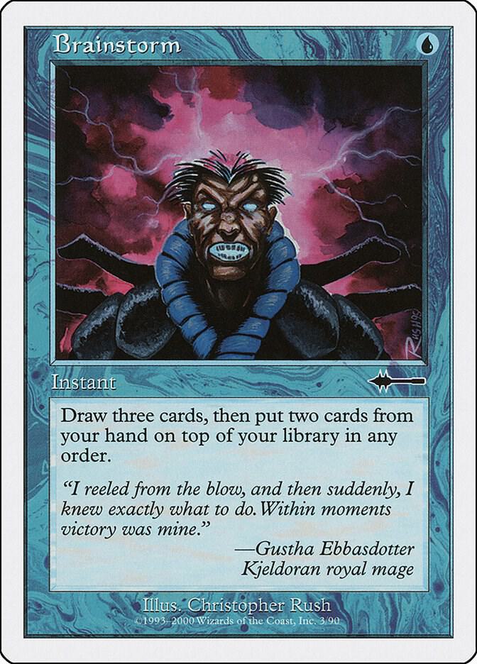 Brainstorm 3 card from Beatdown Box Set