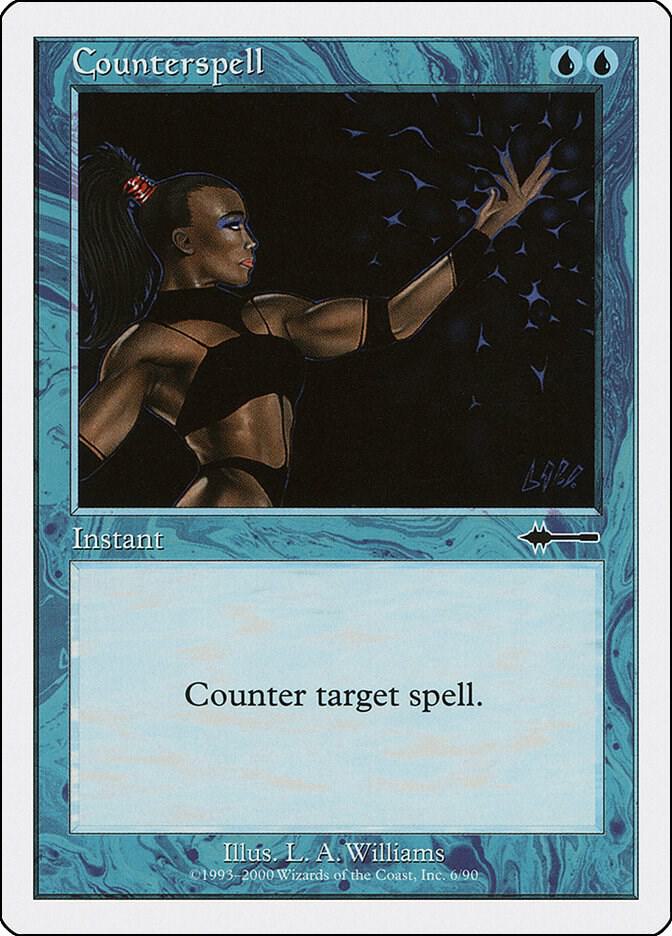 Counterspell 6 card from Beatdown Box Set