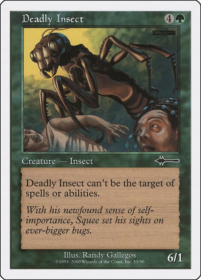 Deadly Insect 53 card from Beatdown Box Set