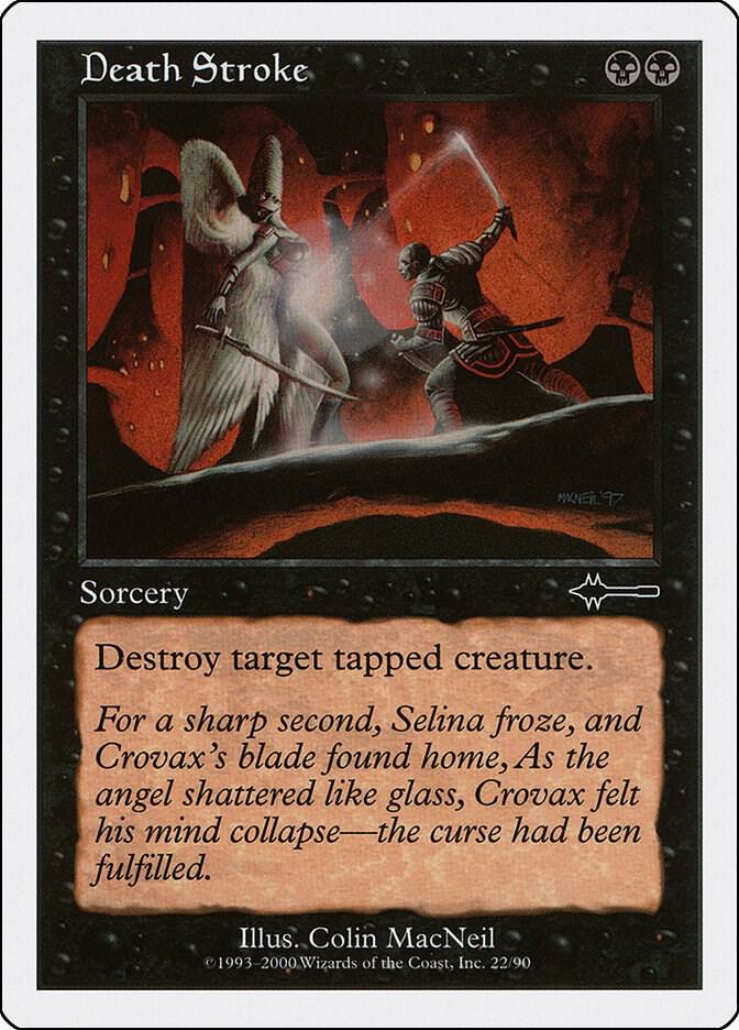 Death Stroke 22 card from Beatdown Box Set