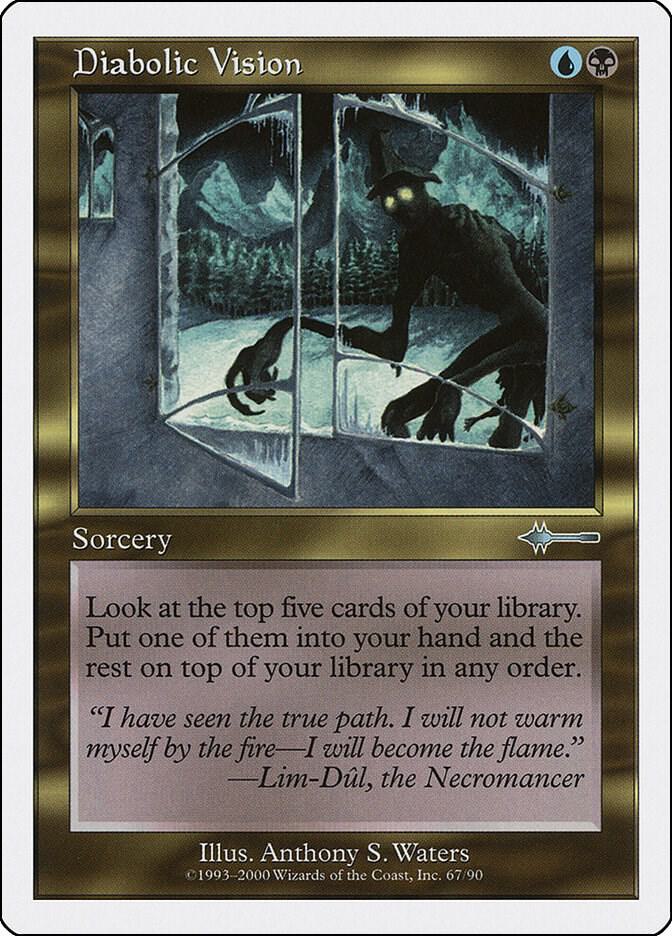 Diabolic Vision 67 card from Beatdown Box Set