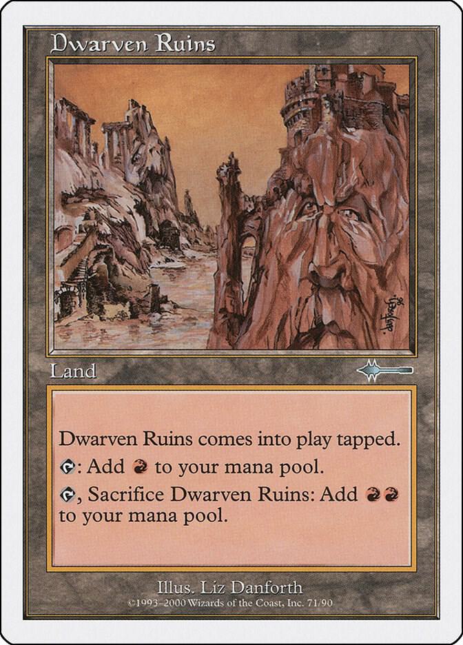 Dwarven Ruins 71 card from Beatdown Box Set