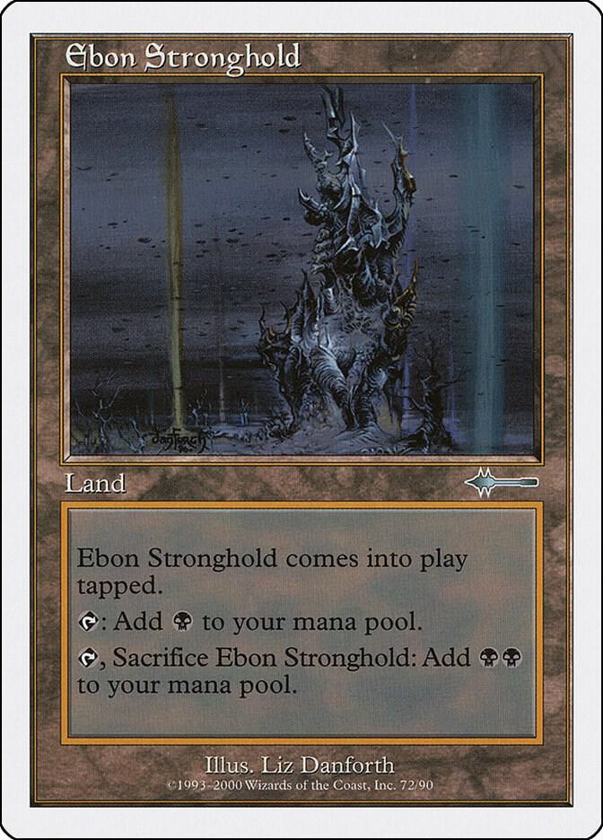 Ebon Stronghold 72 card from Beatdown Box Set