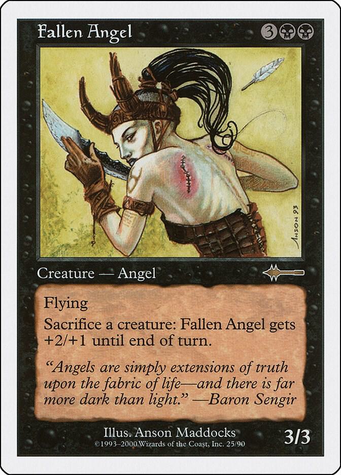 Fallen Angel 25 card from Beatdown Box Set