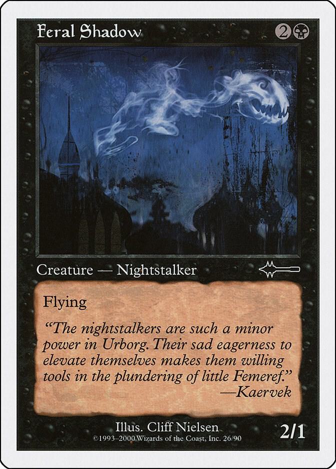 Feral Shadow 26 card from Beatdown Box Set