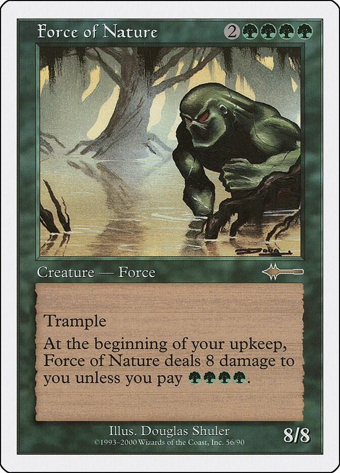 Force of Nature 56 card from Beatdown Box Set