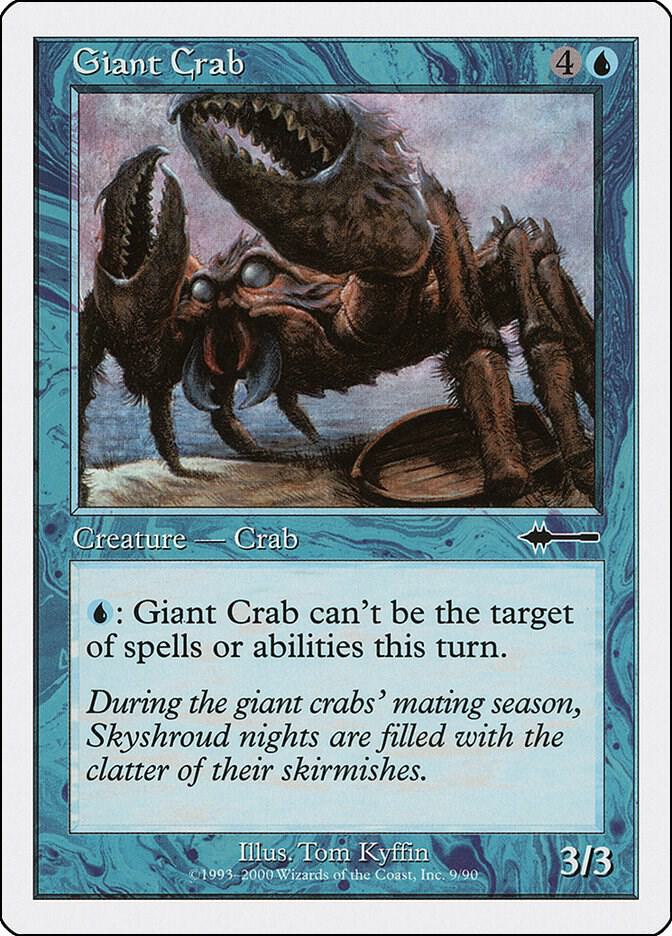 Giant Crab 9 card from Beatdown Box Set