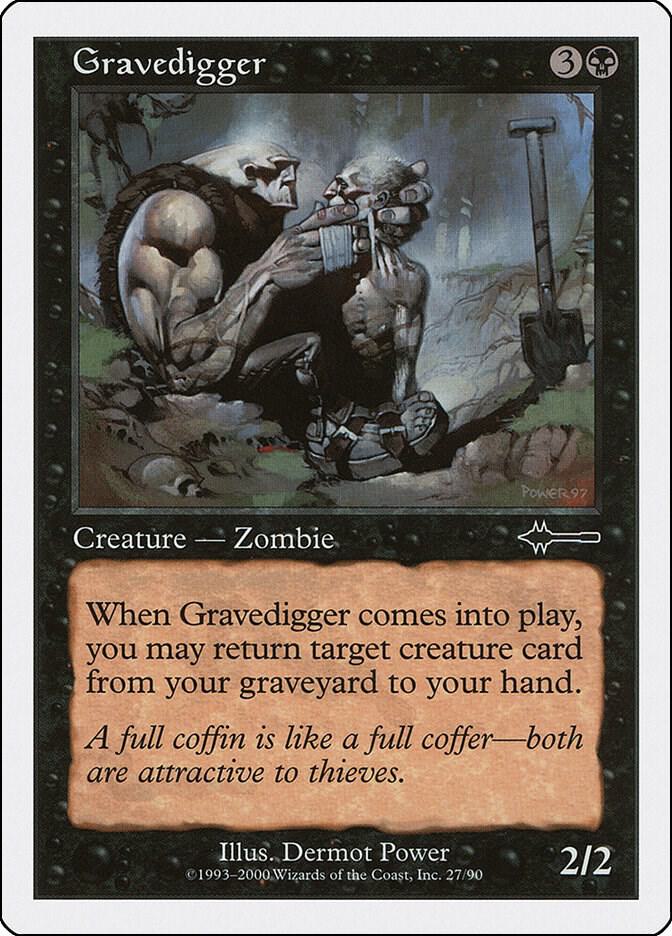 Gravedigger 27 card from Beatdown Box Set