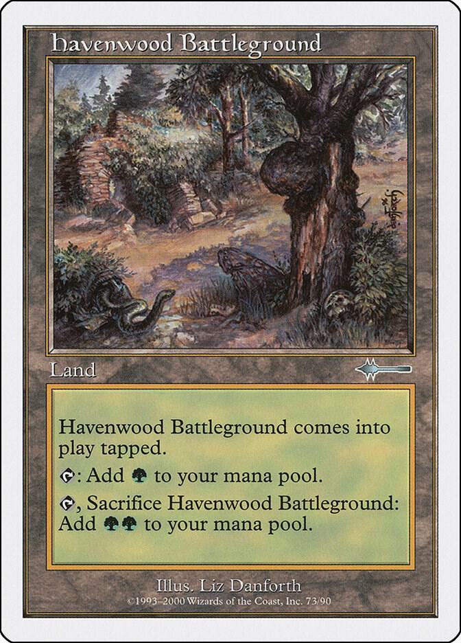 Havenwood Battleground 73 card from Beatdown Box Set