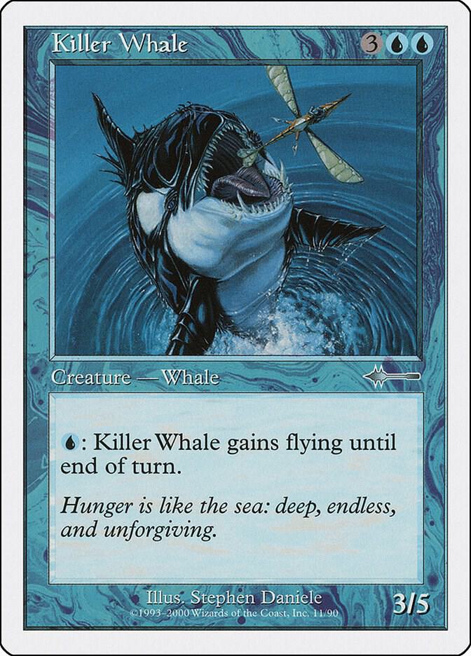 Killer Whale 11 card from Beatdown Box Set