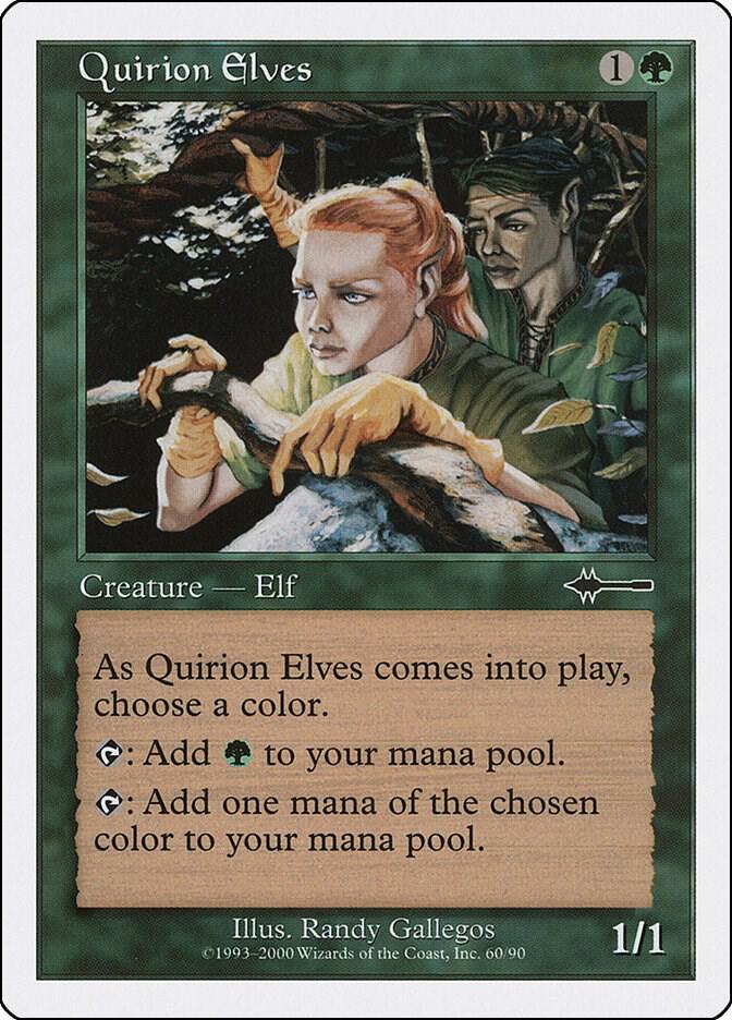 Quirion Elves 60 card from Beatdown Box Set