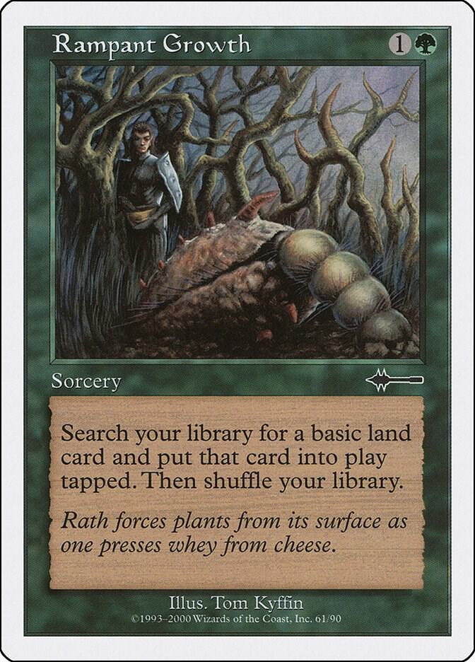 Rampant Growth 61 card from Beatdown Box Set