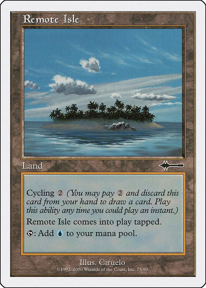 Remote Isle 75 card from Beatdown Box Set