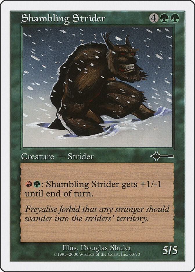 Shambling Strider 63 card from Beatdown Box Set
