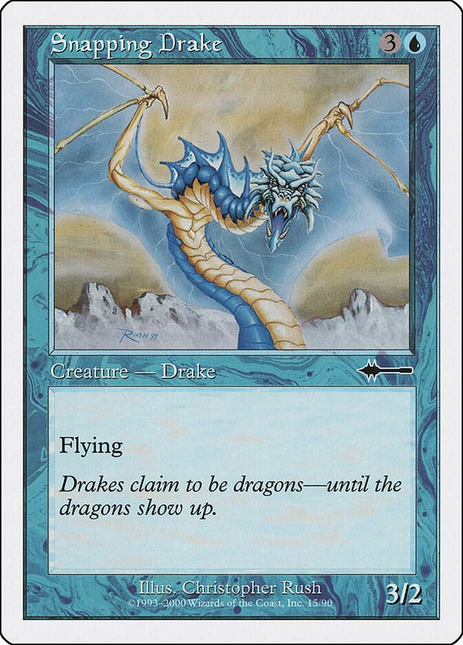 Snapping Drake 15 card from Beatdown Box Set