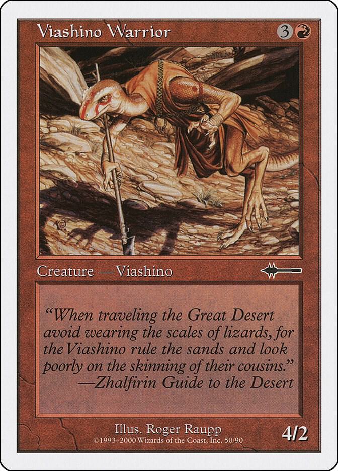 Viashino Warrior 50 card from Beatdown Box Set