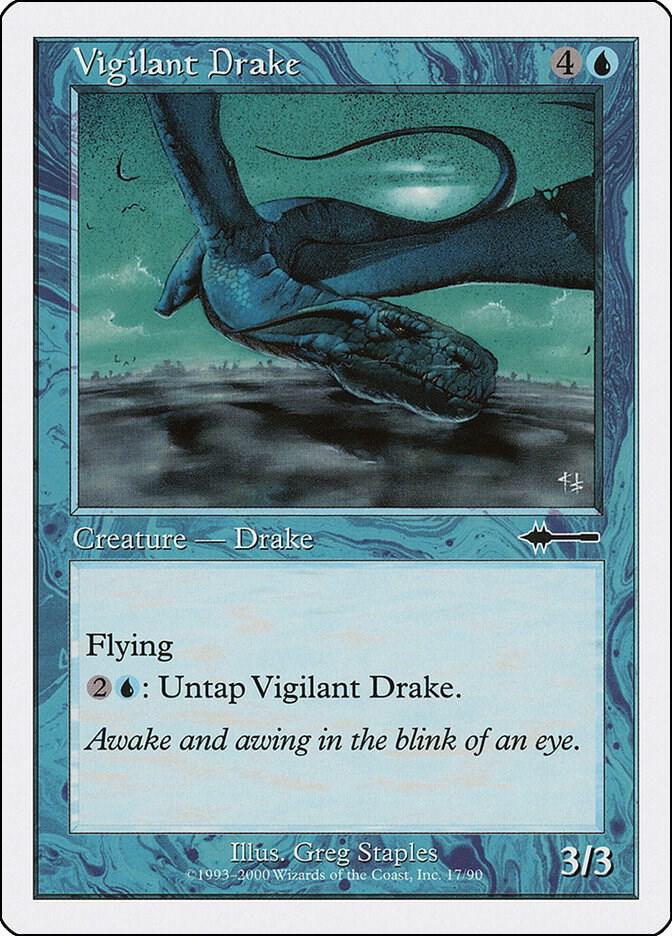 Vigilant Drake 17 card from Beatdown Box Set