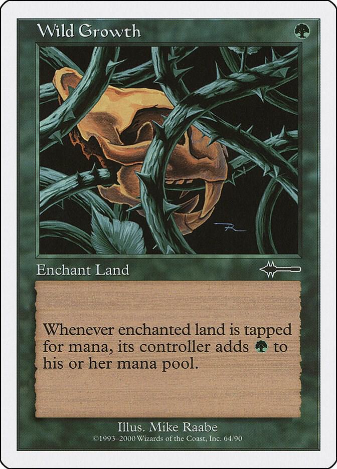 Wild Growth 64 card from Beatdown Box Set