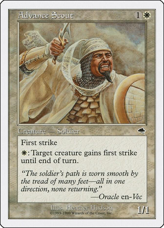 Advance Scout card from Battle Royale Box Set