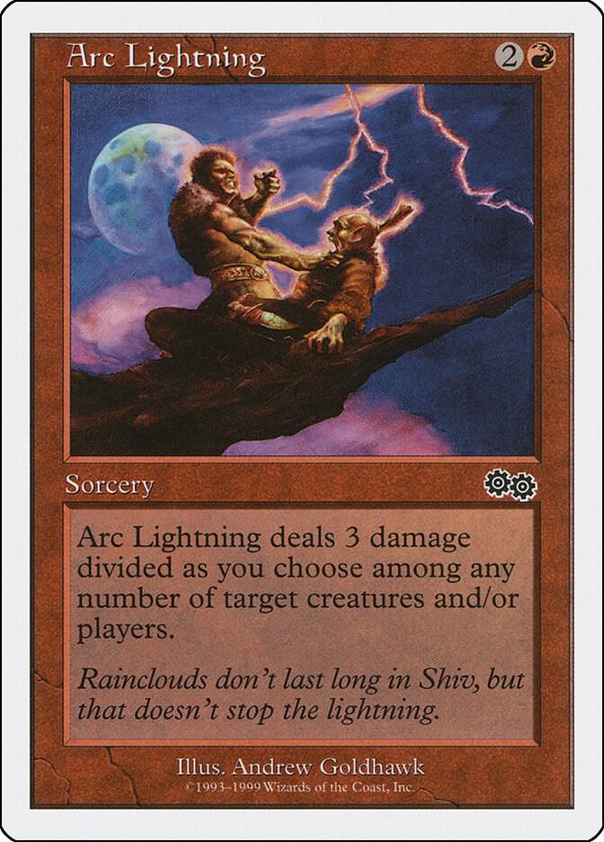 Arc Lightning card from Battle Royale Box Set