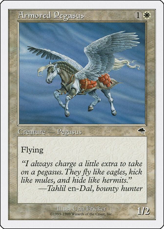 Armored Pegasus card from Battle Royale Box Set