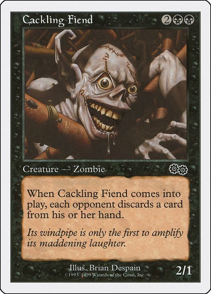 Cackling Fiend card from Battle Royale Box Set