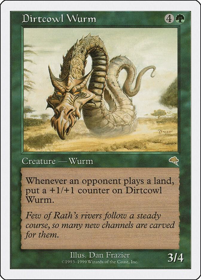 Dirtcowl Wurm card from Battle Royale Box Set