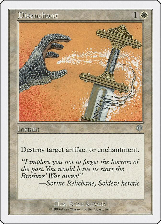 Disenchant card from Battle Royale Box Set