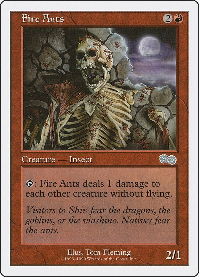 Fire Ants card from Battle Royale Box Set