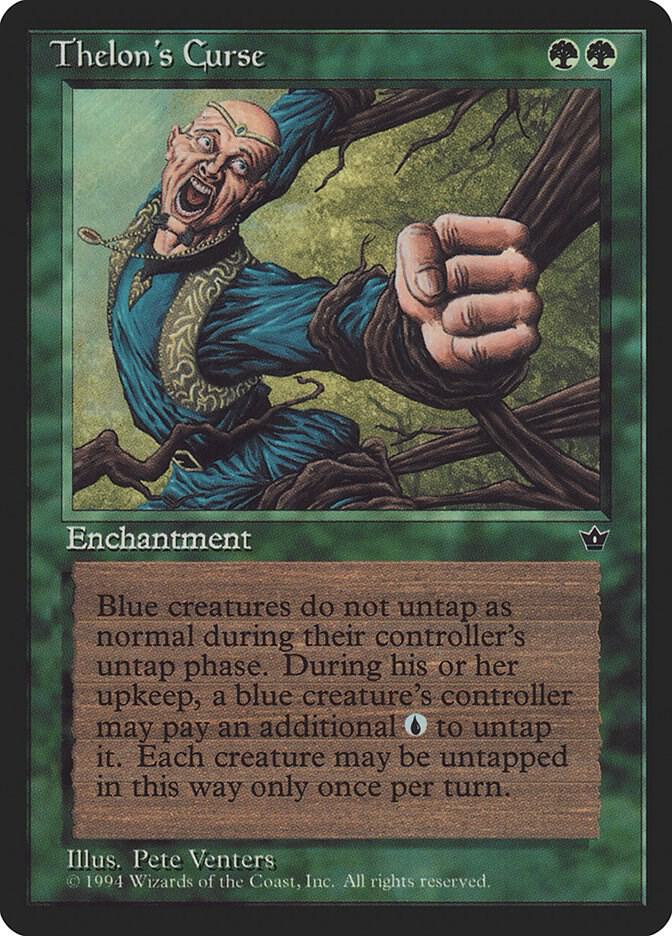 Thelon's Curse card from Fallen Empires
