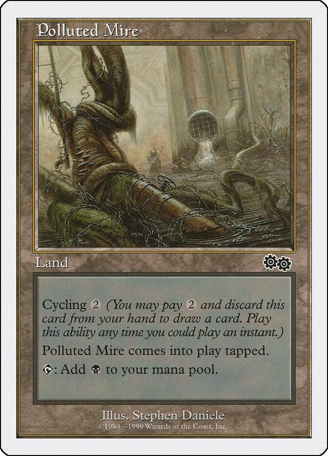 Polluted Mire card from Battle Royale Box Set
