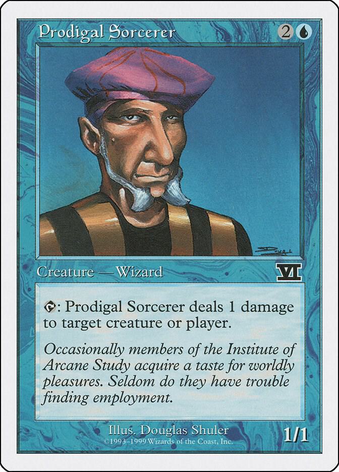 Prodigal Sorcerer card from Battle Royale Box Set