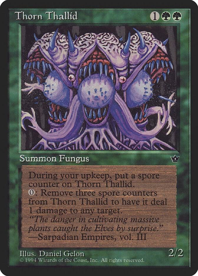 Thorn Thallid (Gelon) card from Fallen Empires