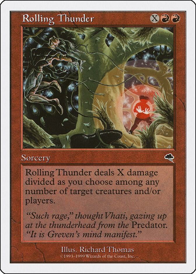 Rolling Thunder card from Battle Royale Box Set