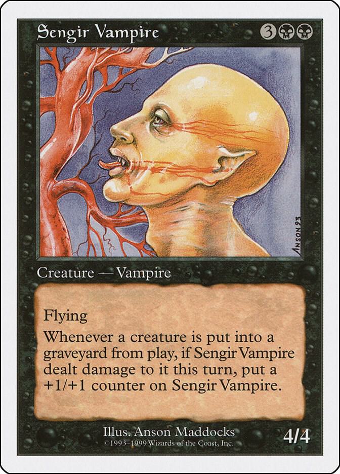 Sengir Vampire card from Battle Royale Box Set