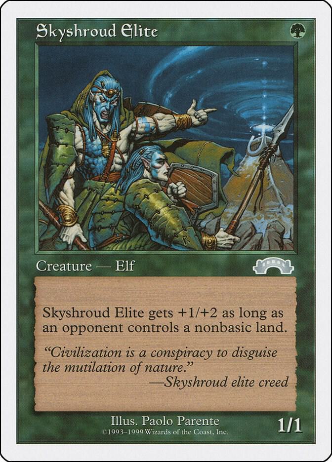 Skyshroud Elite card from Battle Royale Box Set