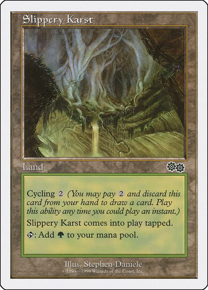 Slippery Karst card from Battle Royale Box Set