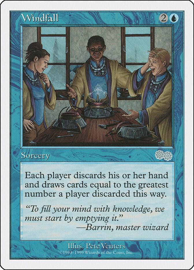 Windfall card from Battle Royale Box Set