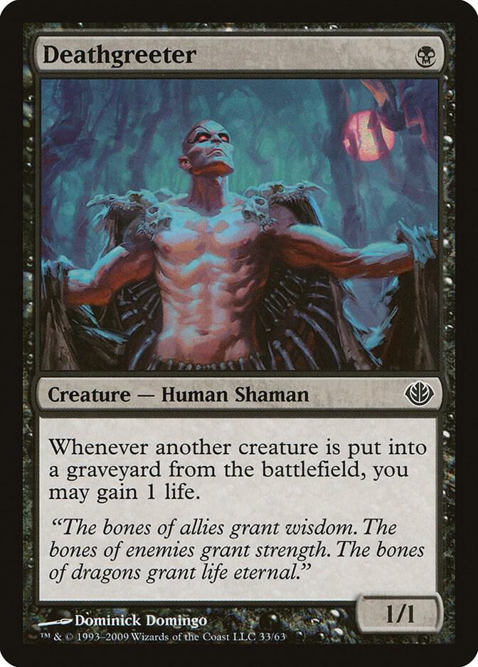 Deathgreeter 33 card from Duel Decks: Garruk vs. Liliana