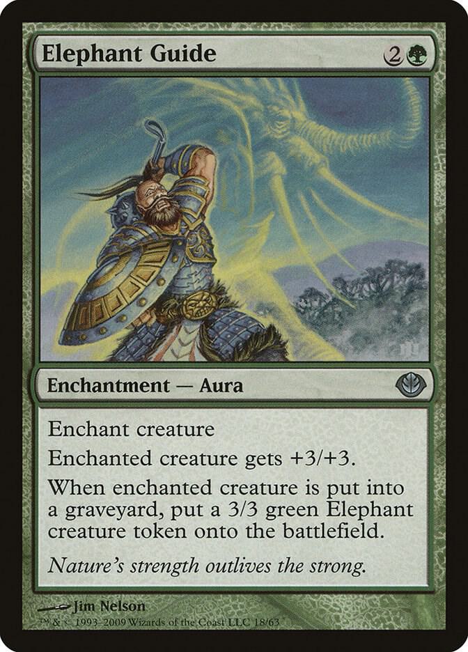 Elephant Guide 18 card from Duel Decks: Garruk vs. Liliana