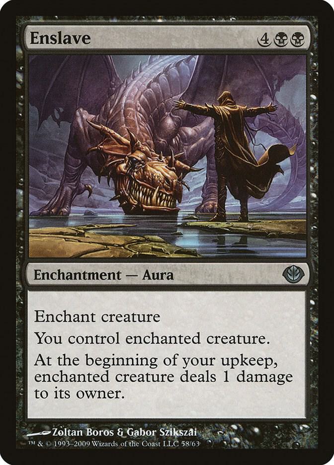 Enslave 58 card from Duel Decks: Garruk vs. Liliana