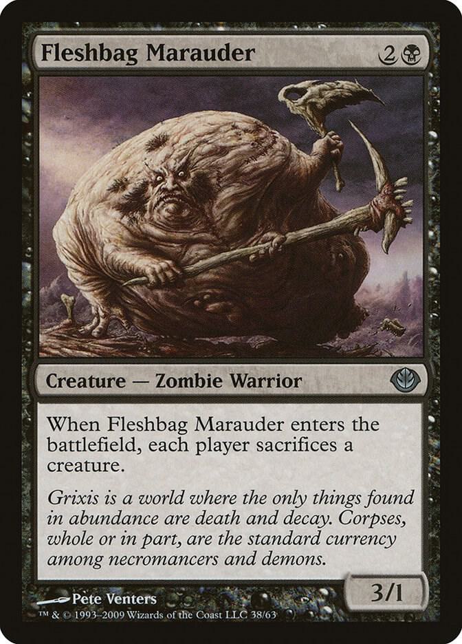 Fleshbag Marauder 38 card from Duel Decks: Garruk vs. Liliana