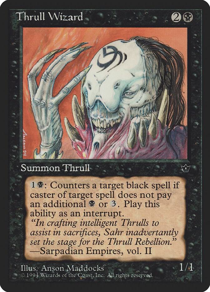 Thrull Wizard card from Fallen Empires